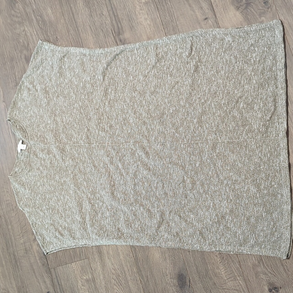 J Jill Purejill Sleeveless Longline Pullover Sweater Vest